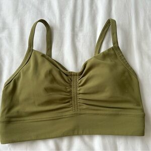 Lululemon Nulu Front Gather Yoga Bra B/C light support cup